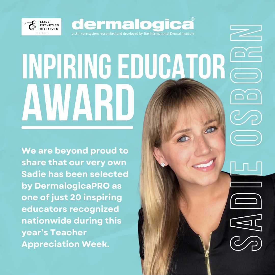 Dermalogica Inspiring Educator Award